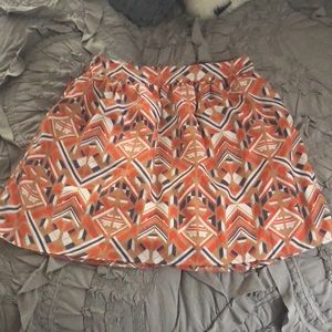 Cute geometric skirt!